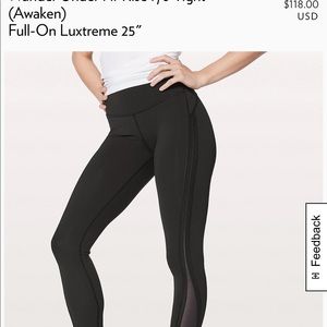 Lululemon Wunder Under Hi-Rise Tight